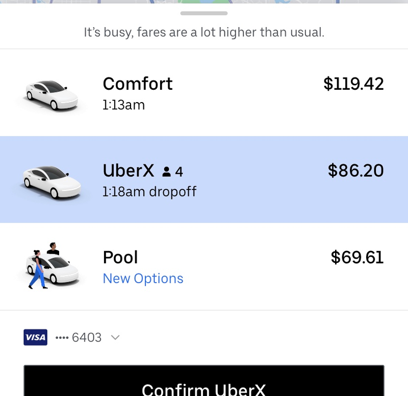Illustration for article titled Artificial surge pricing?